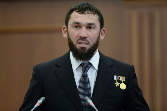 First session of Chechen Parliament of IV convocation