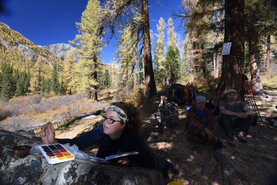 Autumn in the Altai Republic