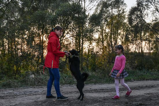 Children adopted by rural school teachers in Bryansk Region