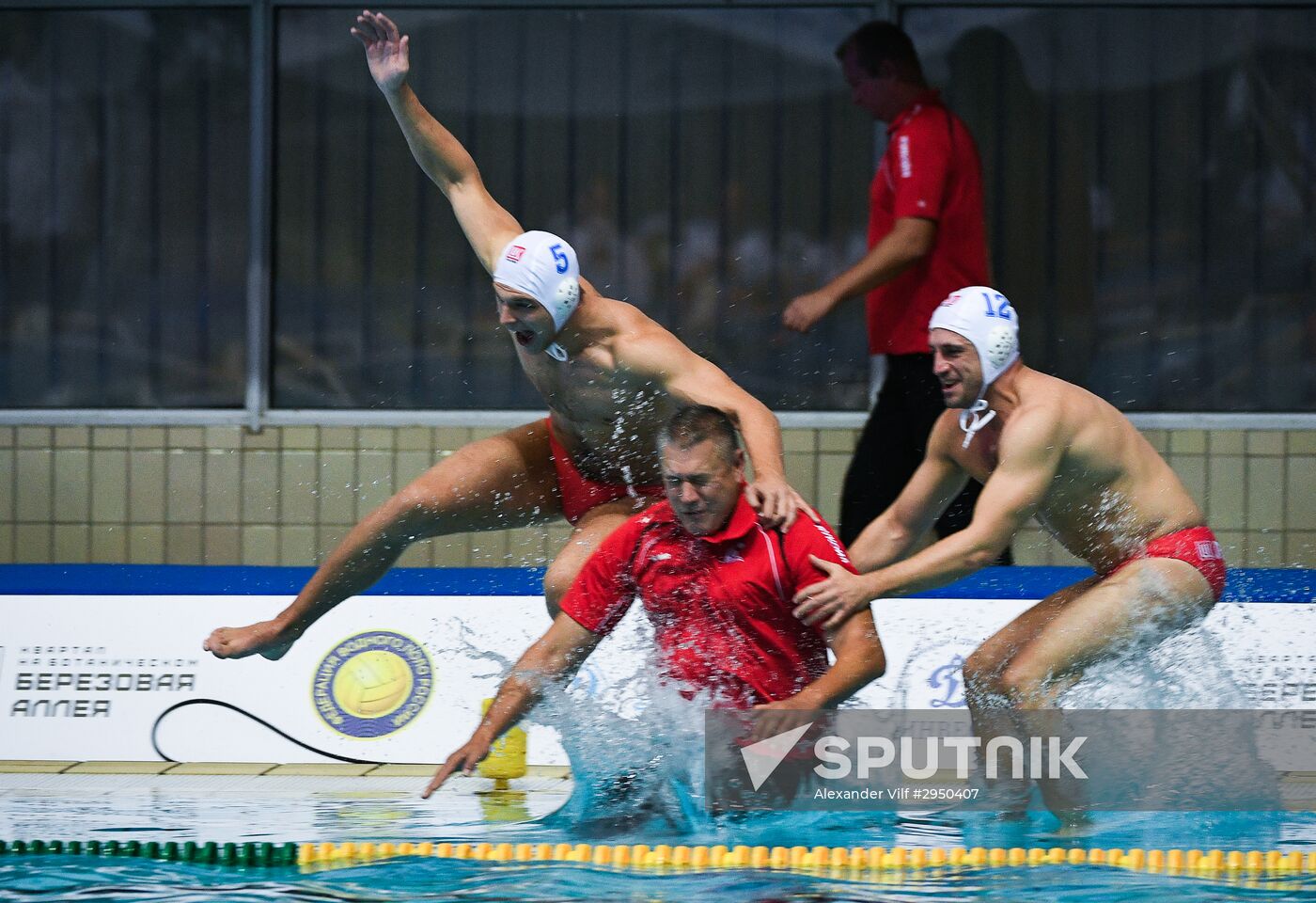 Water polo. Russia Super Cup. Spartak-Volgograd vs Dynamo (Moscow)