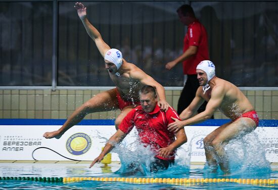 Water polo. Russia Super Cup. Spartak-Volgograd vs Dynamo (Moscow)