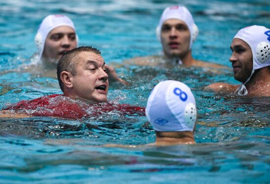 Water polo. Russia Super Cup. Spartak-Volgograd vs Dynamo (Moscow)