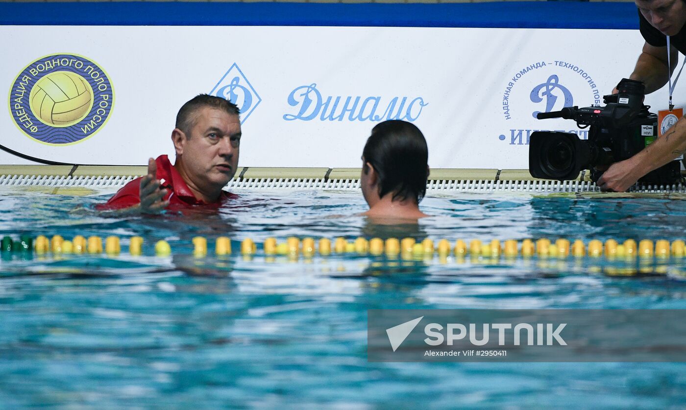 Water polo. Russia Super Cup. Spartak-Volgograd vs Dynamo (Moscow)