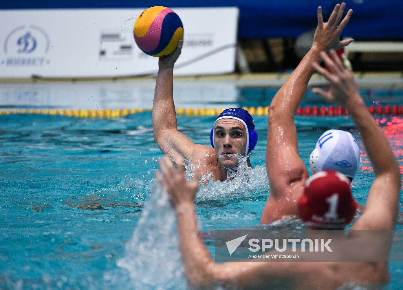 Water polo. Russia Super Cup. Spartak-Volgograd vs Dynamo (Moscow)