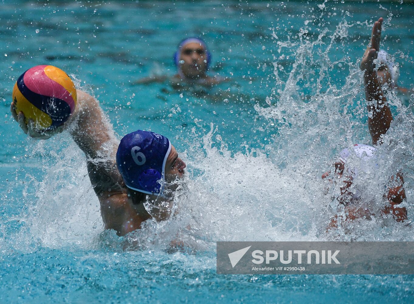 Water polo. Russia Super Cup. Spartak-Volgograd vs Dynamo (Moscow)