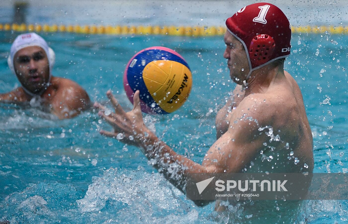 Water polo. Russia Super Cup. Spartak-Volgograd vs Dynamo (Moscow)