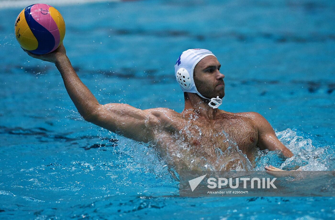 Water polo. Russia Super Cup. Spartak-Volgograd vs Dynamo (Moscow)