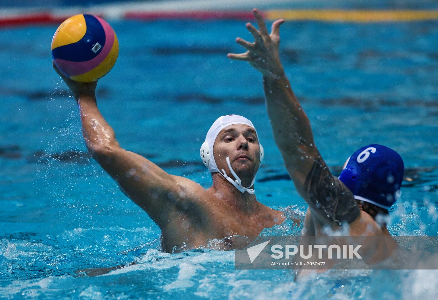 Water polo. Russia Super Cup. Spartak-Volgograd vs Dynamo (Moscow)