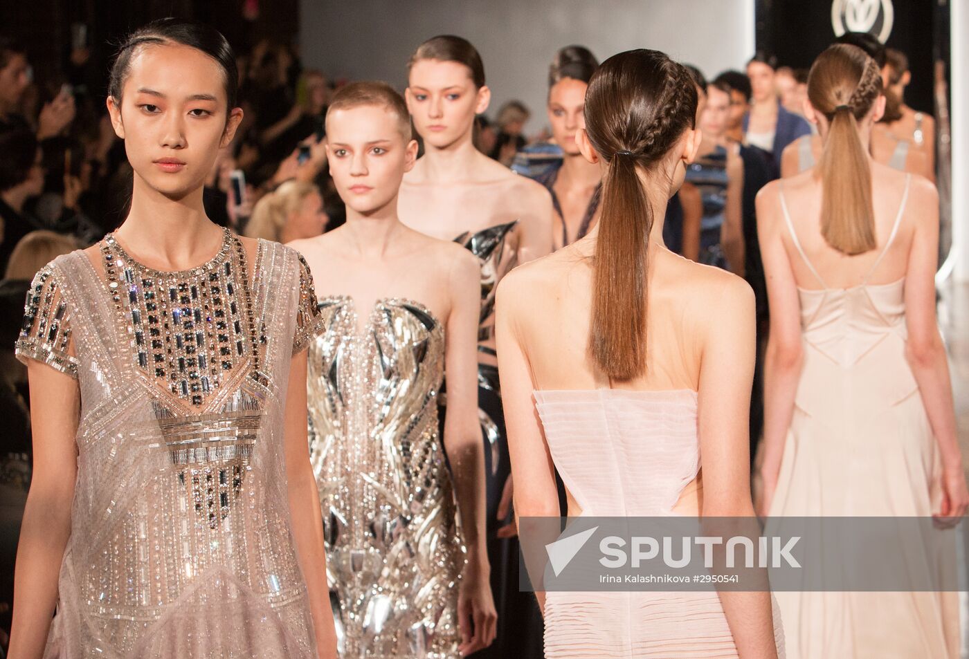 Valentin Yudashkin's new collection at Paris Fashion Week