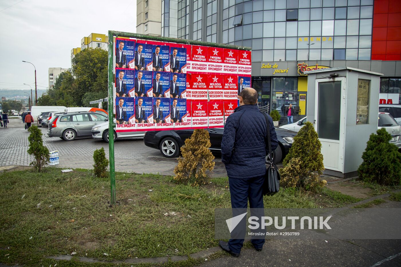 Election campaign in Moldova