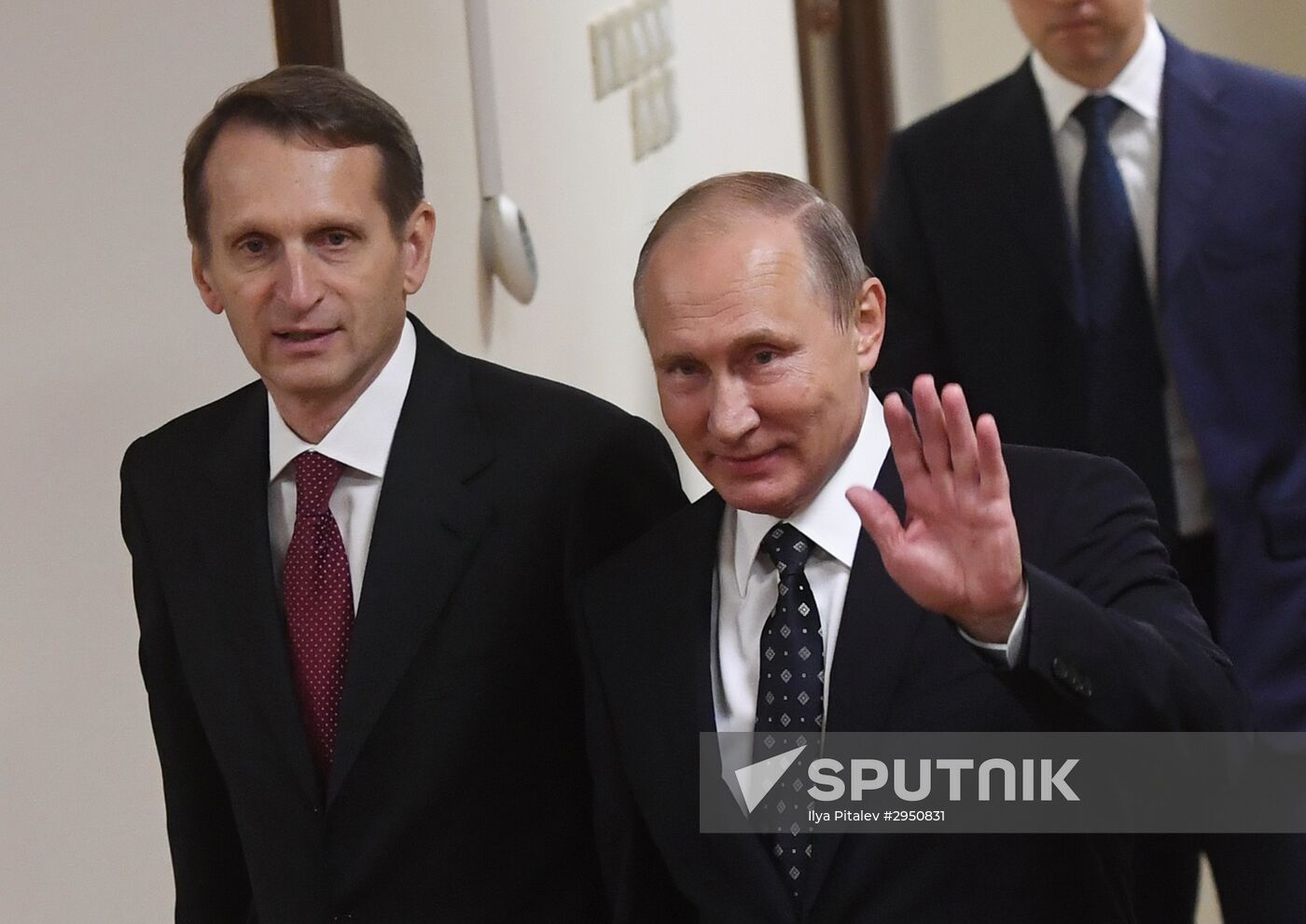 President Vladimir Putin at meeting of State Duma of 7th convocation