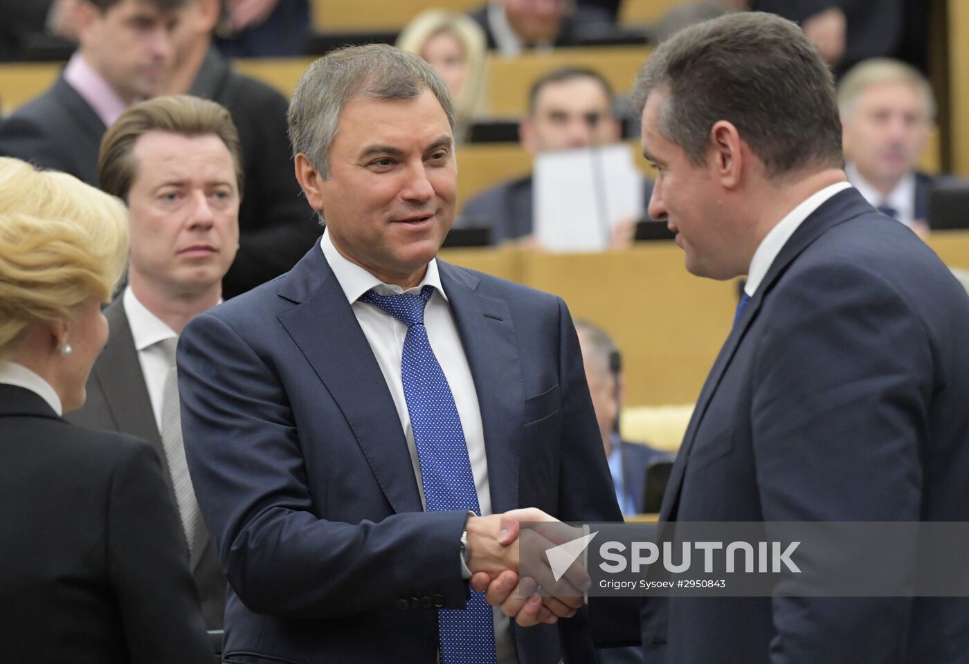 First meeting of the new convocation of State Duma
