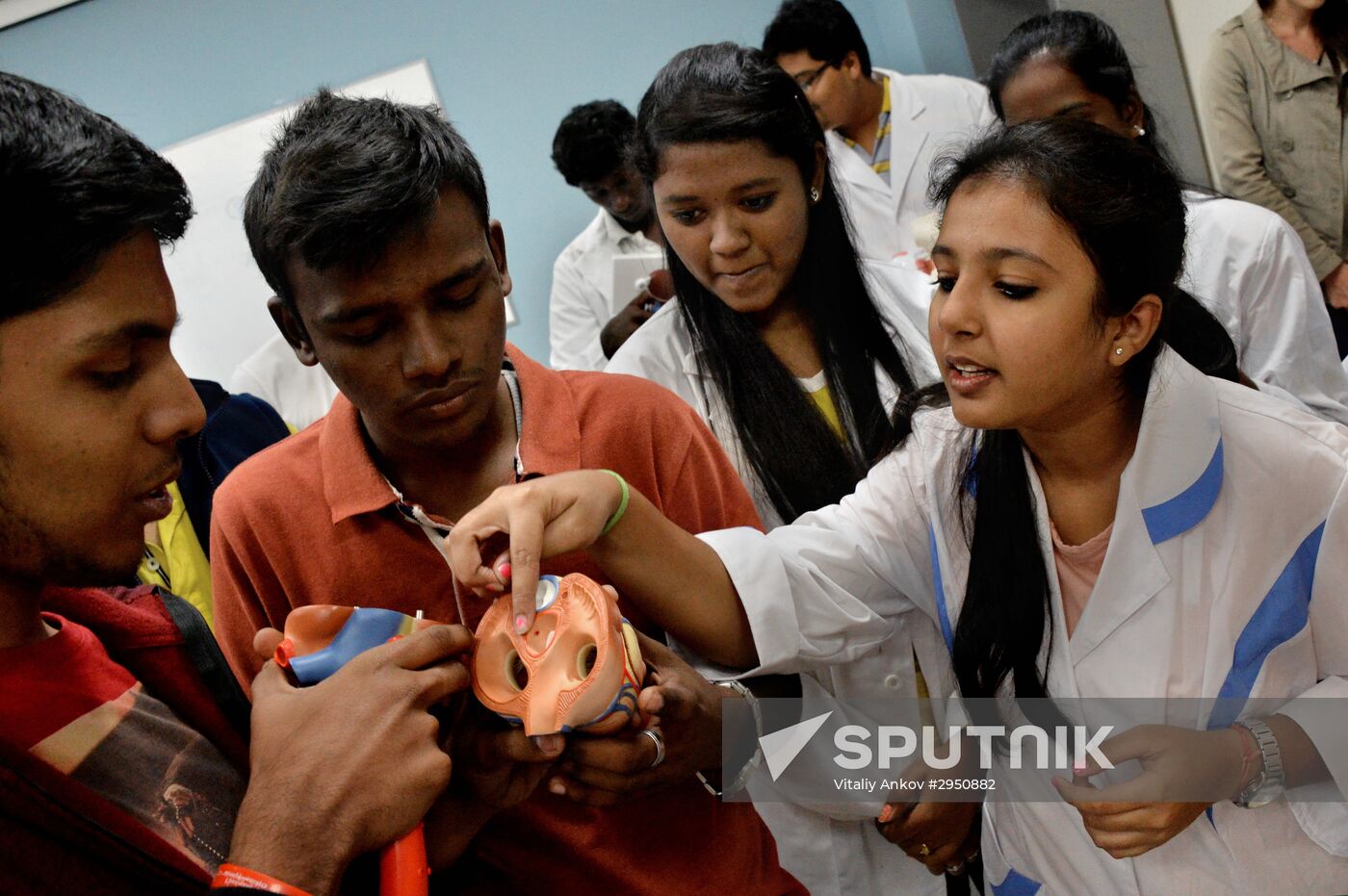 First group of Indian students during classes at Far Eastern Federal University