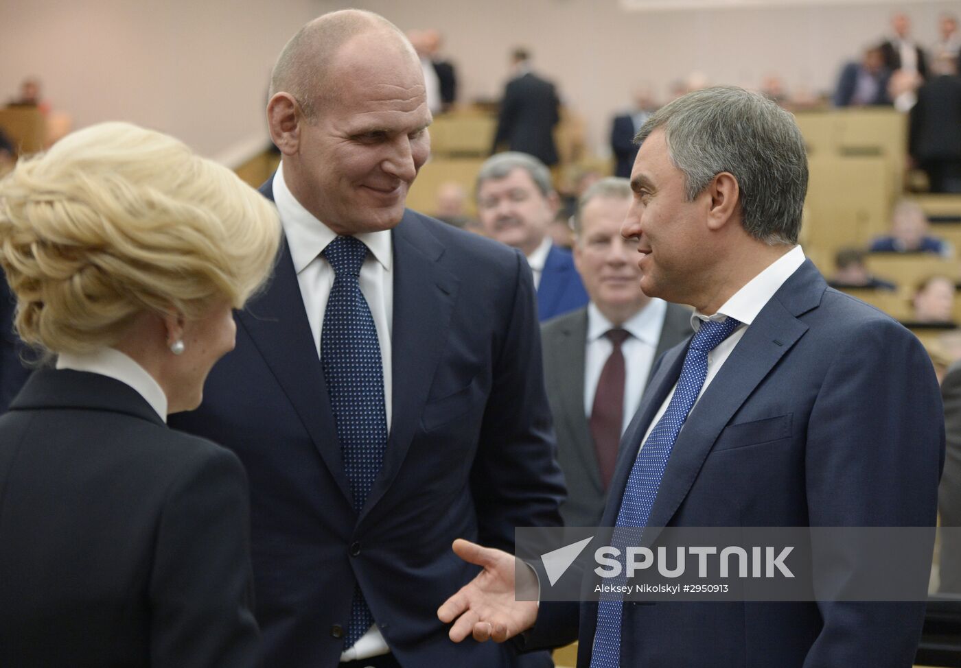 First meeting of the new convocation of State Duma