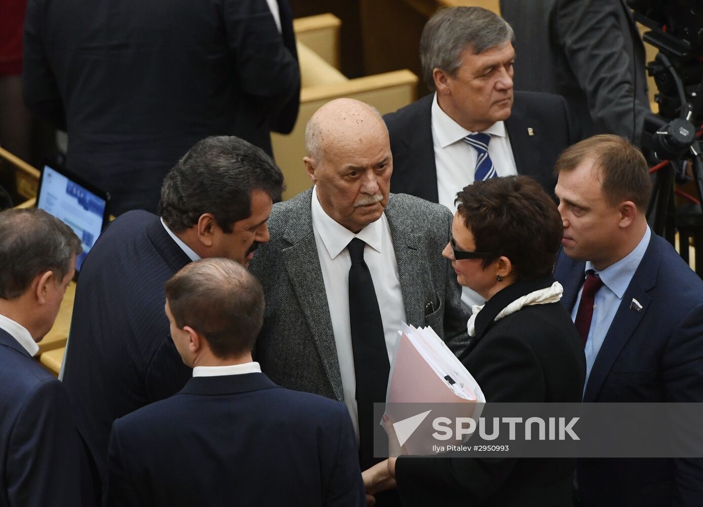 First meeting of State Duma of new convocation
