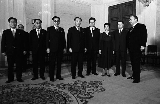Delegation of the DPRK visits the USSR