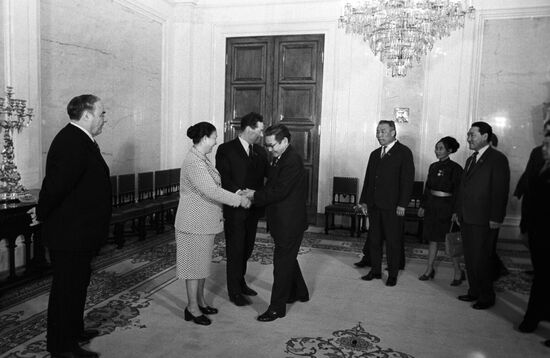 Mongolian parliamentary delegation's visit to USSR