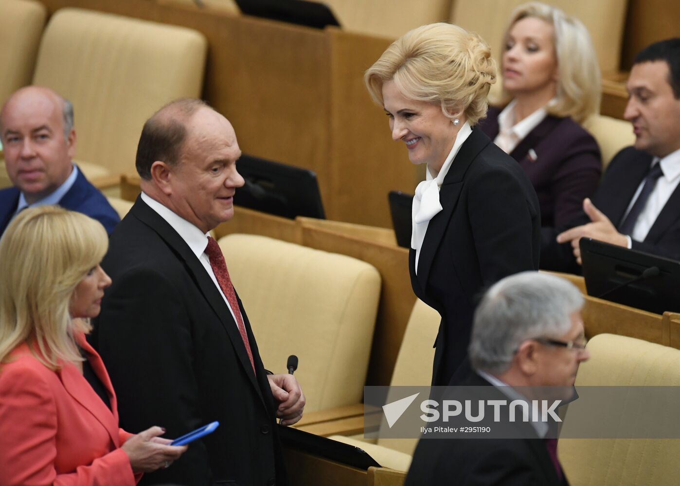 First meeting of State Duma of new convocation