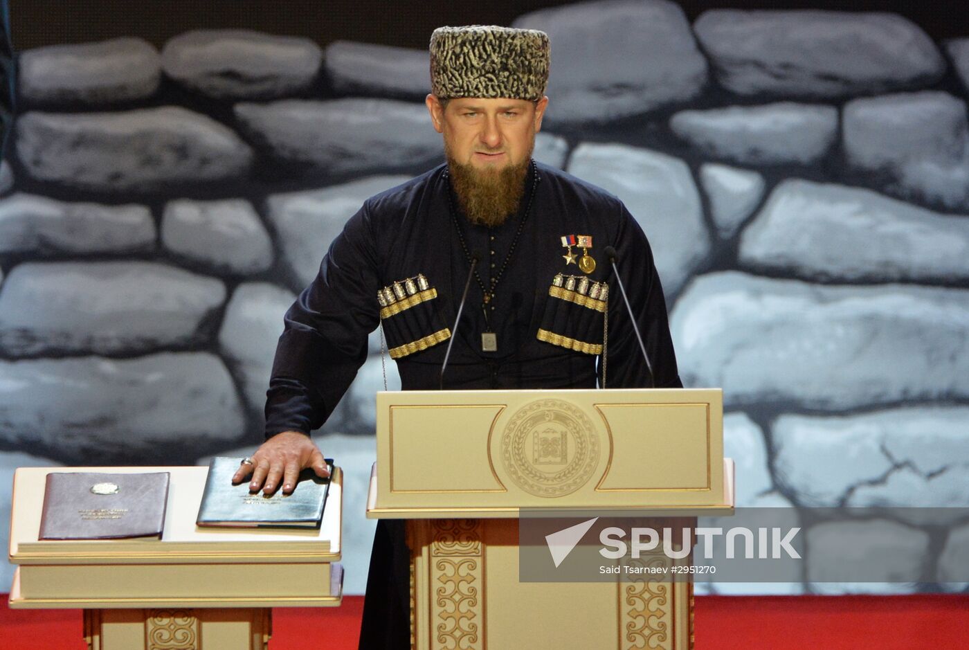 Ramzan Kadyrov sworn in as Head of the Chechen Republic