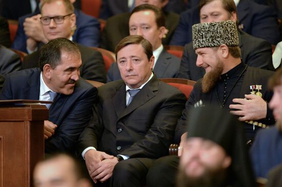 Ramzan Kadyrov sworn in as Head of the Chechen Republic