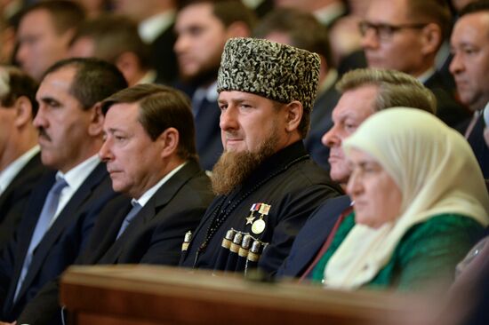 Ramzan Kadyrov sworn in as Head of the Chechen Republic