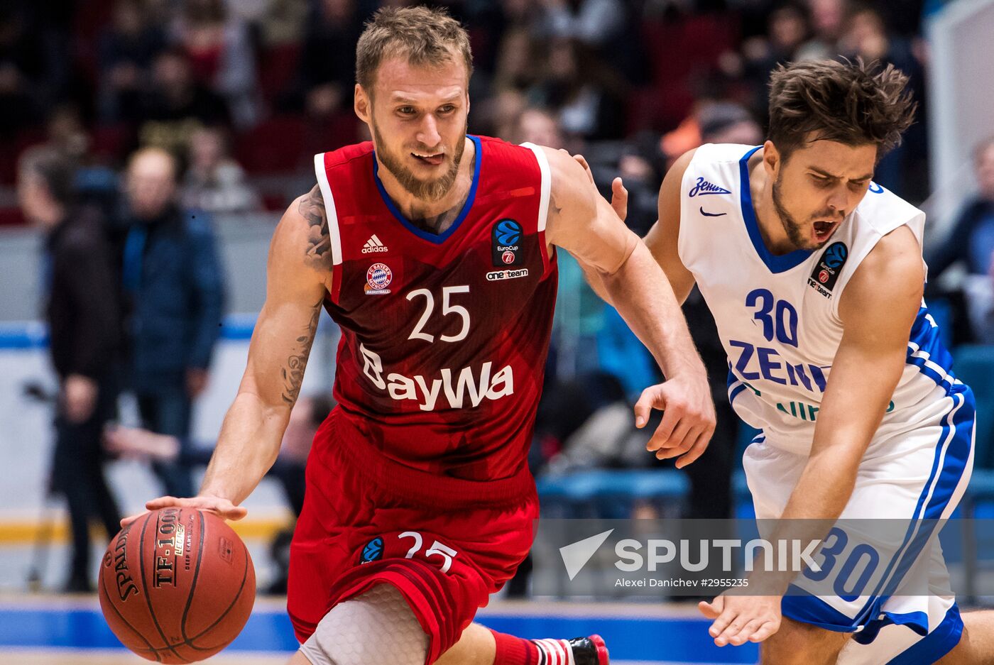 Eurocup Basketball. Zenit vs. Bayern Sputnik Mediabank