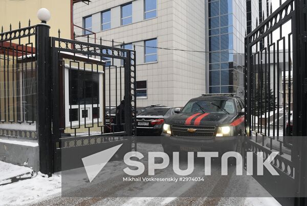 Situation near Russian Investigative Committee and Ministry of Economic Development after Alexei Ulyukayev's arrest