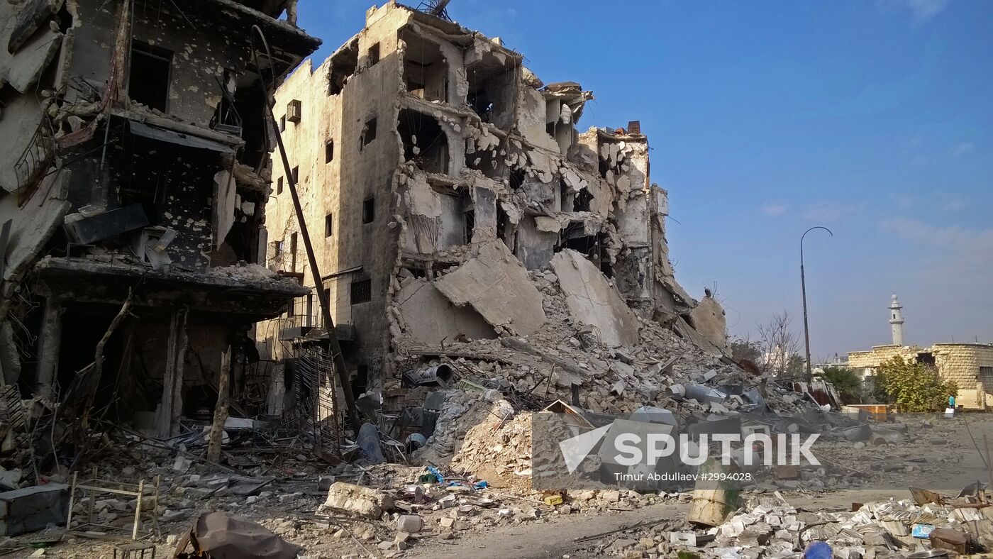 Situation in Aleppo Sputnik Mediabank