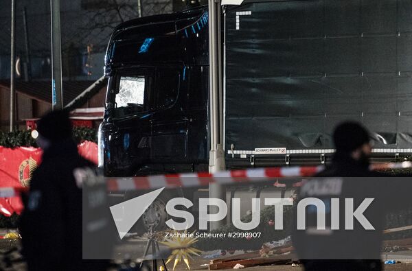 Scene of Berlin terror attack