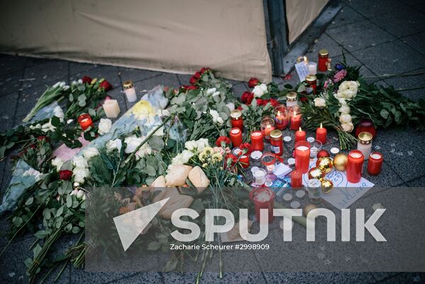 Scene of Berlin terror attack