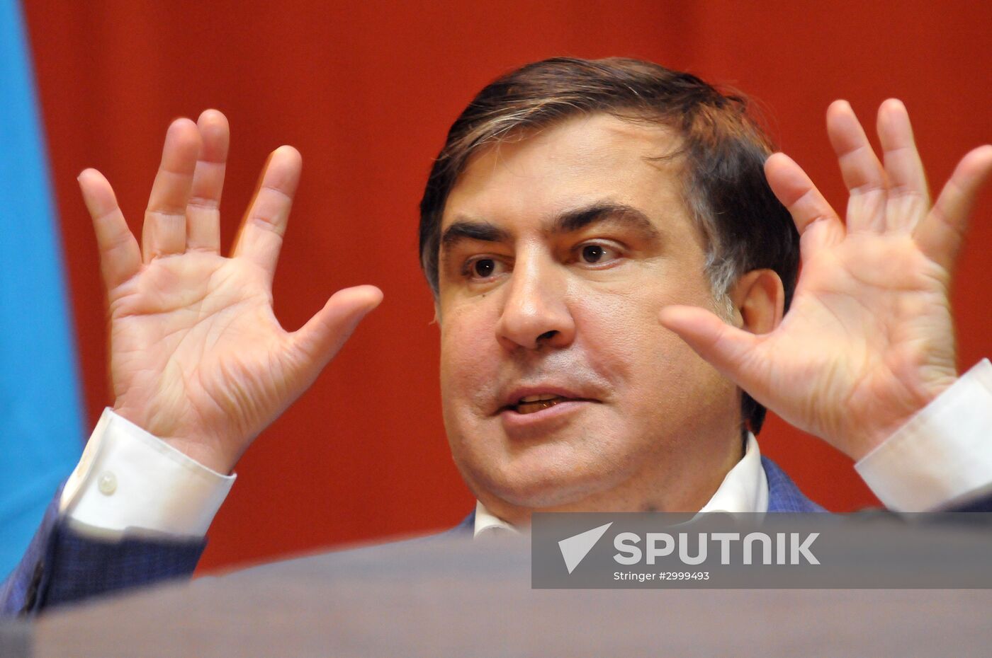 Mikheil Saakashvili's speech in Lvov Sputnik Mediabank