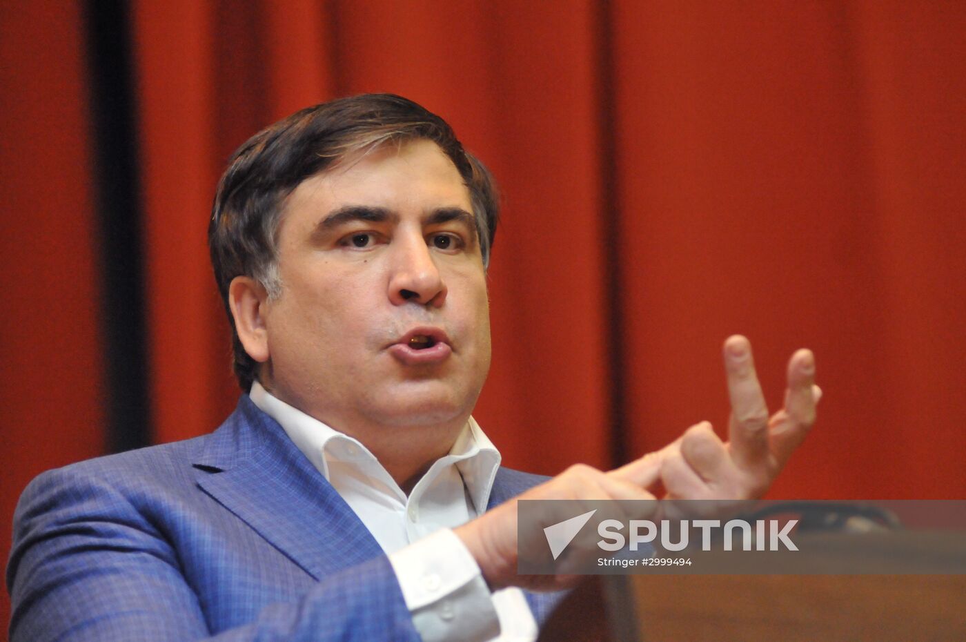 Mikheil Saakashvili's speech in Lvov Sputnik Mediabank