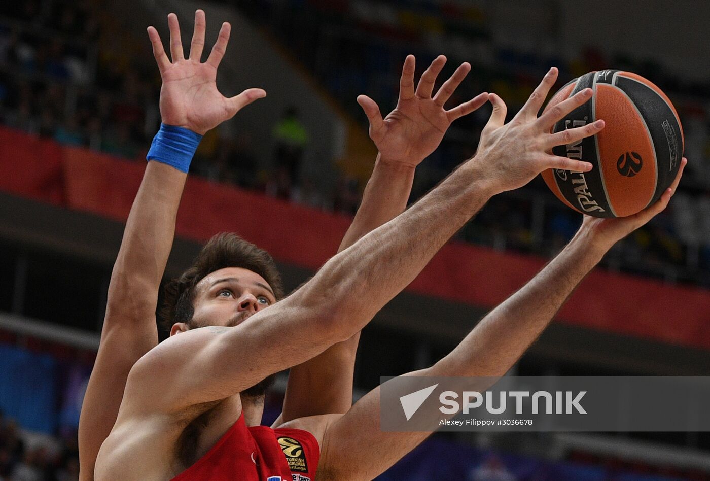 Euroleague Basketball. CSKA vs. Maccabi Sputnik Mediabank