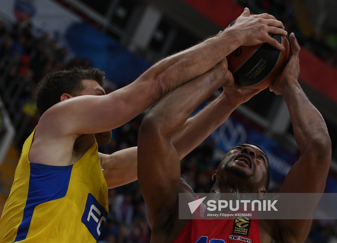 Euroleague Basketball. CSKA Moscow vs. Maccabi Tel Aviv Sputnik Mediabank
