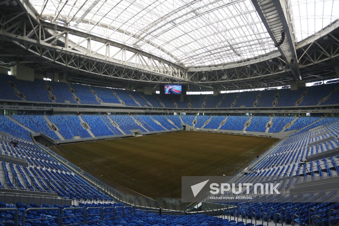 FIFA commission tours Krestovsky Stadium Sputnik Mediabank