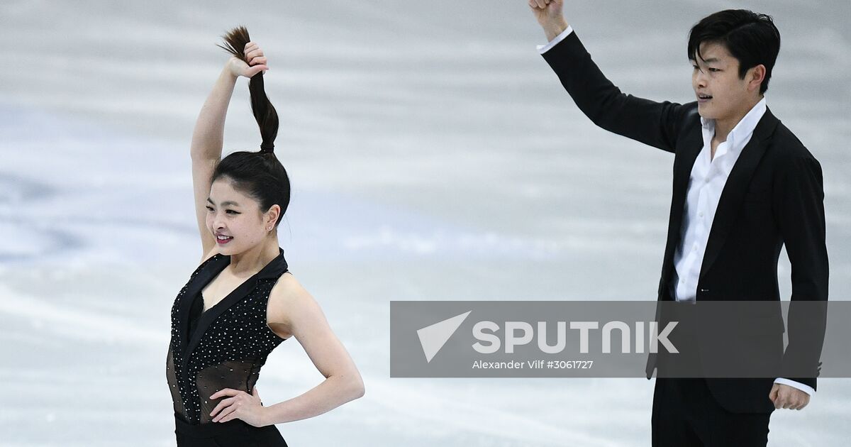 ISU Figure Skating Championships. Ice dance short program Sputnik