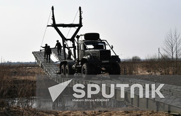 International military exercise of airborne troops in Vitebsk