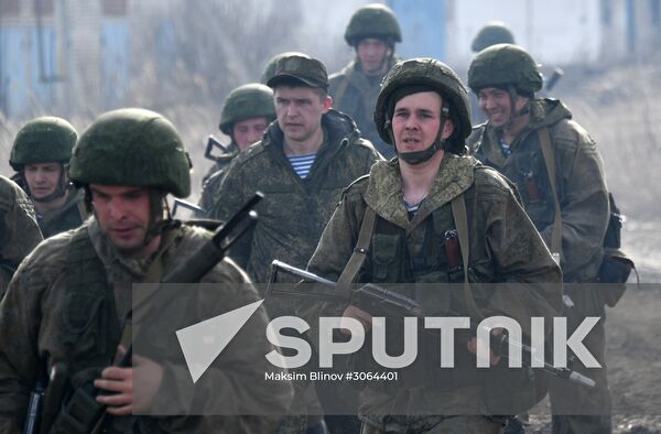 International military exercise of airborne troops in Vitebsk