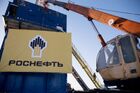 Banner of Rosneft oil giant during the launch of drilling of the Tsentralno-Olginskaya-1 well, the northernmost well on the Russian Arctic shelf. The work is conducted under the offshore area of the Laptev Sea at the Khatangsky license area. Location: Russia, Eastern Arctic. Rosneft launches drilling of Tsentralno-Olginskaya-1 well