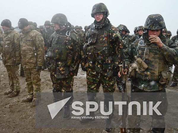 US and Romania joint military exercise within operation Atlantic Resolve
