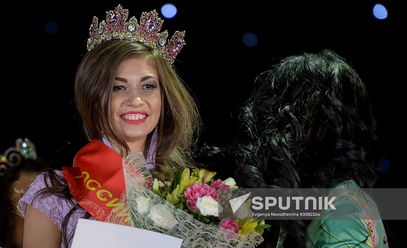 2017 Russian Beauty Pageant Final Sputnik Mediabank
