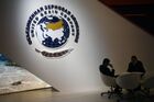 United Grain Company stand at ExpoForum ahead of the 2017 St. Petersburg International Economic Forum. Location: Russia, St. Petersburg. Author: Evgeny Biyatov/Sputnik. SPIEF 2017 business program