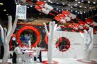 ChelPipe (ChTPZ) stand at ExpoForum ahead of the 2017 St. Petersburg International Economic Forum. Location: Russia, St. Petersburg. Author: Konstantin Chalabov/Sputnik. SPIEF 2017 business program
