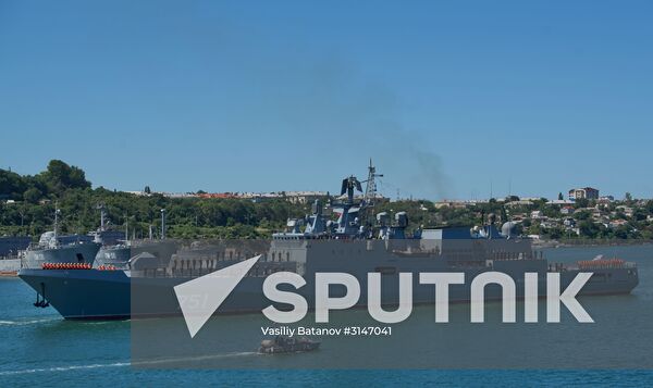 Admiral Essen frigate arrives in Sevastopol
