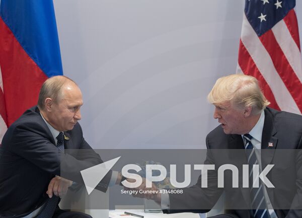President Vladimir Putin attends G20 summit in Hamburg