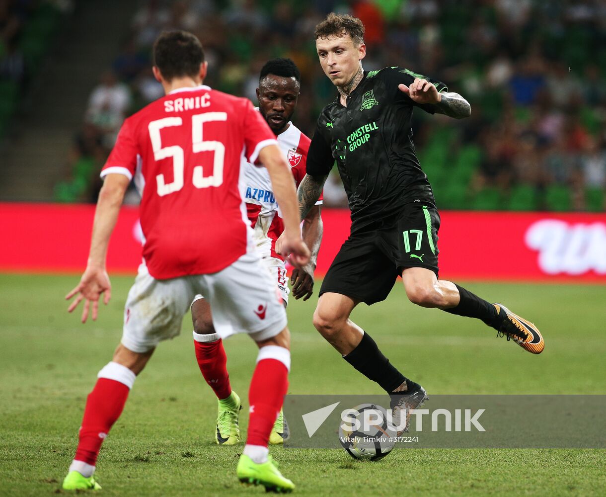 Football. UEFA Europa League. Krasnodar vs. Crvena Zvezda Sputnik Mediabank