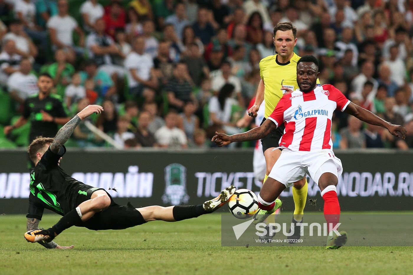 UEFA Europa League. Krasnodar vs. Crvena Zvezda Sputnik Mediabank
