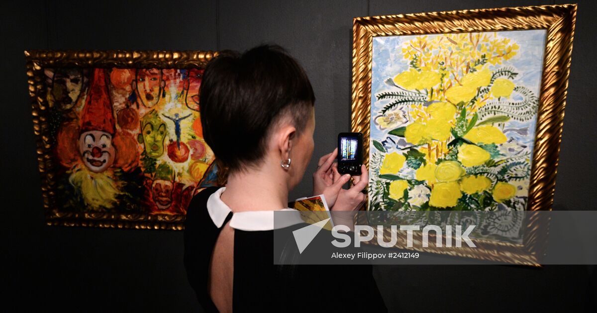 Exhibition of paitings by Yevgeniya Vasilyeva opened | Sputnik Mediabank