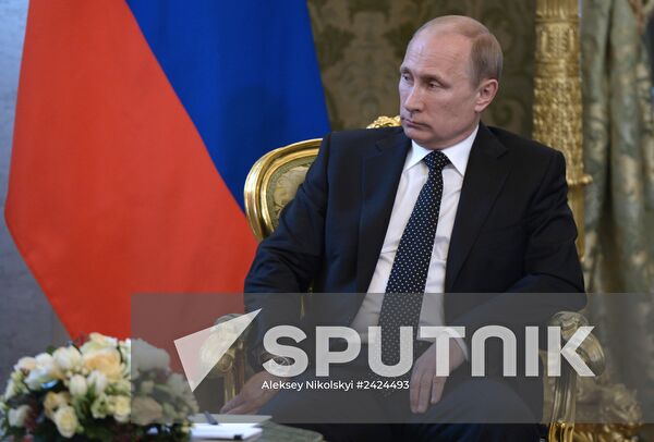 Vladimir Putin's informal meeting with CIS leaders