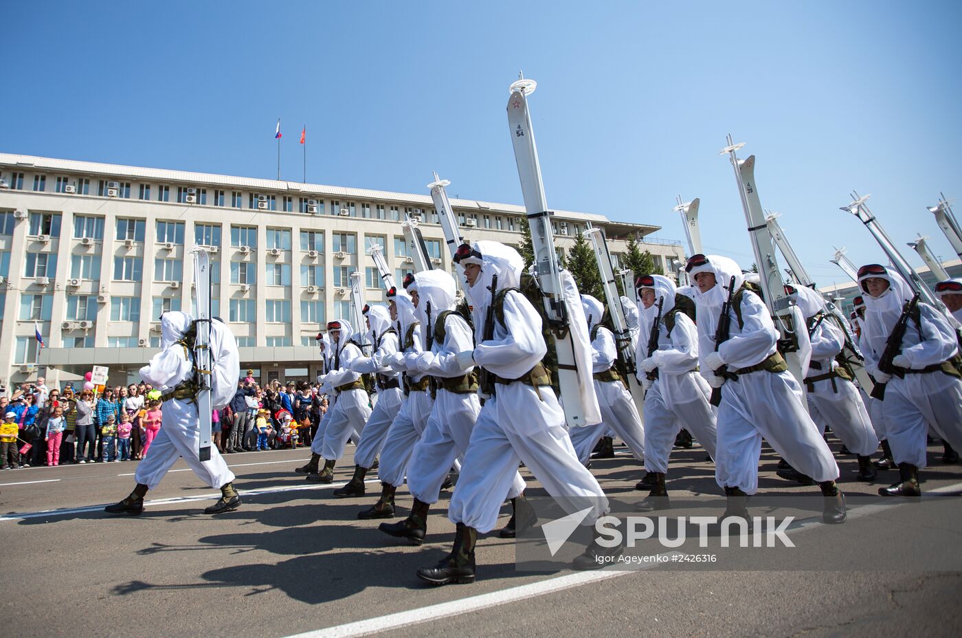 Victory Day parade in Russian regions Sputnik Mediabank